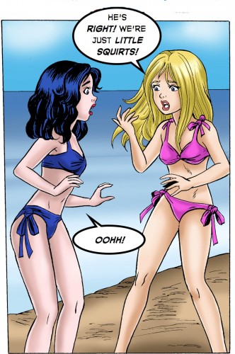 Beach Blanket Beauties Age Regression Comic