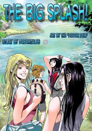Big Splash Giantess Comic by DreamTales