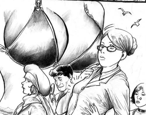Booby Battle Breast Enlargement Comic