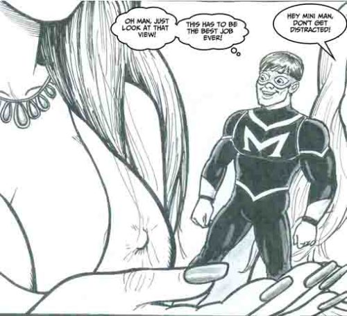 Mini-Man vs Zapper One
