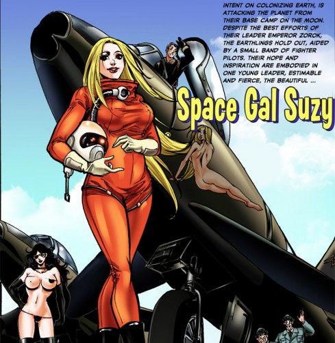 Space Gal Suzy, a giantess and shrinking space adventure.