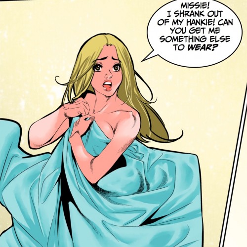 Superchicks Biggest Fans Shrinking Women Comic