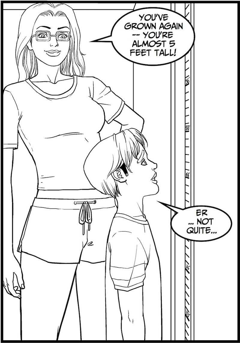 Dick expansion. Высокие женщины в комиксах. Tall woman комикс. Комикс Yard work Dreamtale. Growing girl комикс.