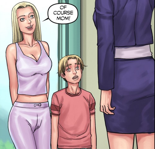 Yard Work, a giantess comic by DreamTales
